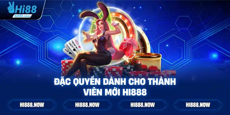 Đặc Quyền Dành Cho Thành Viên Mới HI888
