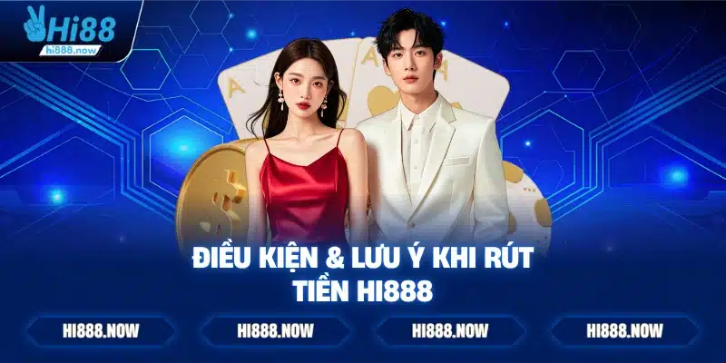 Điều Kiện & Lưu Ý Khi Rút Tiền HI888