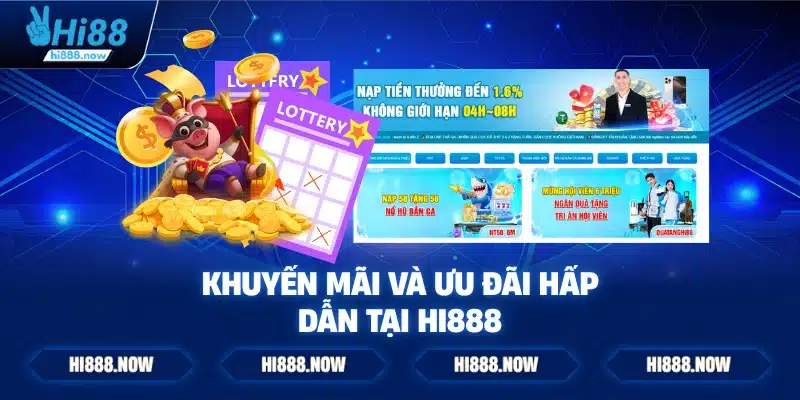 Khuyến Mãi và Ưu Đãi Hấp Dẫn Tại Hi888