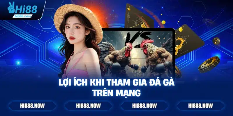 Lợi ích khi tham gia đá gà trên mạng