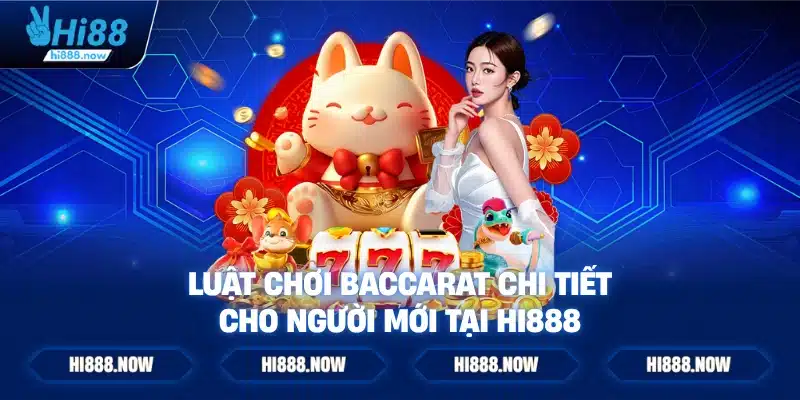 Luật chơi baccarat chi tiết cho người mới tại HI888