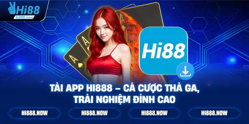 Tải app HI888 – Cá cược thả ga, trải nghiệm đỉnh cao